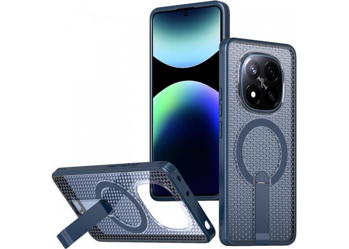 Чохол TPU Breeze with MagSafe stand для Xiaomi Redmi Note 14 Pro 4G/5G
