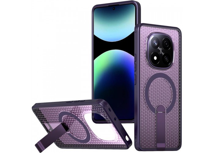 Чохол TPU Breeze with MagSafe stand для Xiaomi Redmi Note 14 Pro 4G/5G