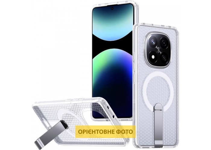 Чохол TPU Breeze with MagSafe stand для Xiaomi Redmi Note 14 Pro 4G/5G