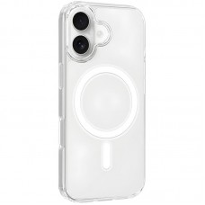 Чохол TPU Clear Case with MagSafe для Apple iPhone 16 (6.1")  Clear - 00000073550_1