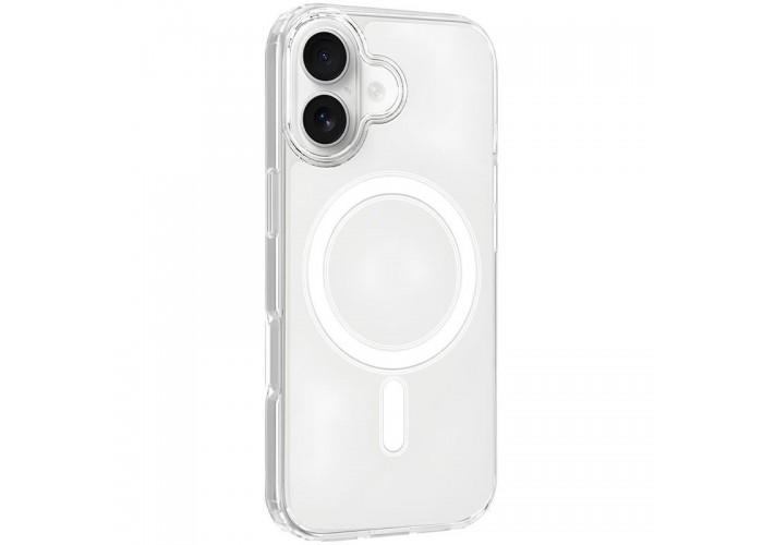 Чохол TPU Clear Case with MagSafe для Apple iPhone 16 (6.1