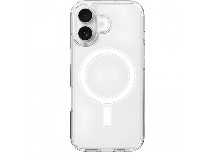 Чохол TPU Clear Case with MagSafe для Apple iPhone 16 (6.1