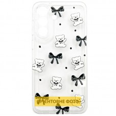 Чохол TPU Clear Joy для Motorola Moto G17 Power  Teddy Bows - 00000086989_1