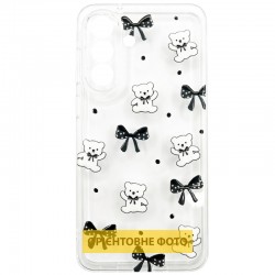 Чохол TPU Clear Joy для Motorola Moto G17 Power  Teddy Bows - 00000086989_1