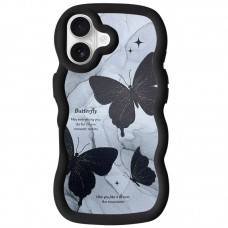 Чохол TPU Cloudy Pictures для Apple iPhone 16 (6.1")  Butterflies - 00000078273_2