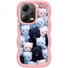 Чохол TPU Cloudy Pictures для Xiaomi Poco X5 5G / Redmi Note 12 5G  Bears - 00000078298_1