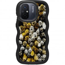 Чохол TPU Cloudy Pictures для Xiaomi Redmi 12C / Poco C55  Paws - 00000078292_5