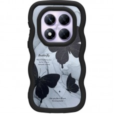 Чохол TPU Cloudy Pictures для Xiaomi Redmi Note 14 Pro 4G  Butterflies - 00000078306_2