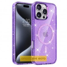 Чохол TPU Eclipse Sparkle (MagFit) для Apple iPhone 17 (6.3")  Purple - 00000080814_4