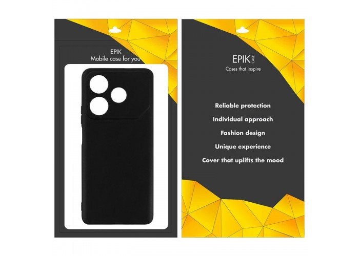 Чохол TPU Epik Black Full Camera для TECNO Pova 6 Neo (LI6)