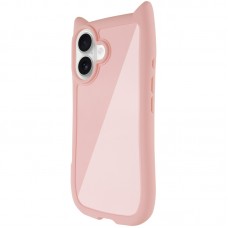 Чохол TPU GETMAN Cat with straps для Apple iPhone 16 (6.1")  Pink - 00000078786_3