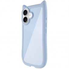 Чохол TPU GETMAN Cat with straps для Apple iPhone 16 (6.1")  Blue - 00000078786_2