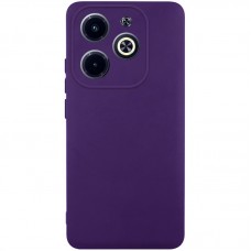 Чохол TPU GETMAN Liquid Silk Full Camera для Infinix Hot 40i  Темно фіолетовий / Dark Purple - 00000077915_17
