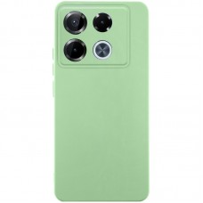 Чохол TPU GETMAN Liquid Silk Full Camera для Infinix Note 40 Pro 4G  Зелений / Pistachio - 00000077917_4