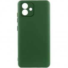 Чохол TPU GETMAN Liquid Silk Full Camera для Samsung Galaxy A07  Зелений / Dark green - 00000080406_10