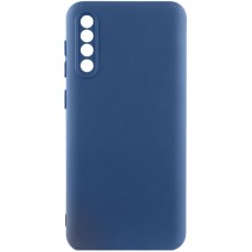 Чохол TPU GETMAN Liquid Silk Full Camera для Samsung Galaxy A50 (A505F) / A50s / A30s  Синій / Navy Blue - 00000073791_12
