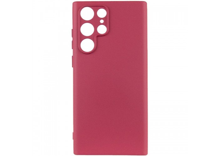 Чохол TPU GETMAN Liquid Silk Full Camera для Samsung Galaxy S24 Ultra