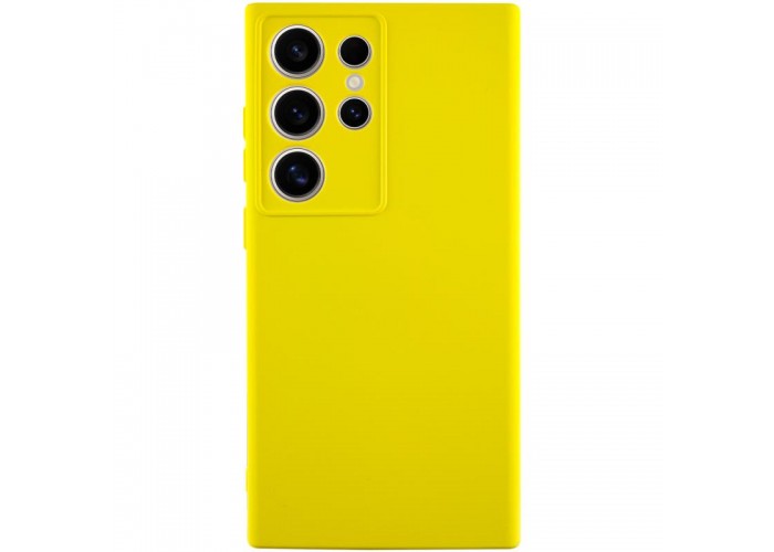 Чохол TPU GETMAN Liquid Silk Full Camera для Samsung Galaxy S24 Ultra