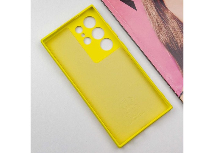 Чохол TPU GETMAN Liquid Silk Full Camera для Samsung Galaxy S24 Ultra