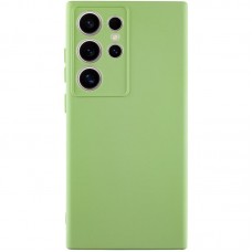 Чохол TPU GETMAN Liquid Silk Full Camera для Samsung Galaxy S24 Ultra  Зелений / Pistachio - 00000081485_5