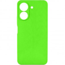 Чохол TPU GETMAN Liquid Silk Full Camera для Xiaomi Redmi 13C / Poco C65  Салатовий / Neon Green - 00000073798_9