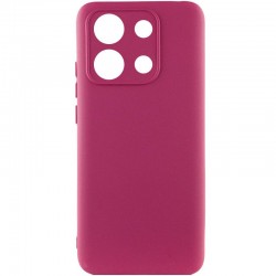 Чохол TPU GETMAN Liquid Silk Full Camera для Xiaomi Redmi Note 13 Pro 4G / Poco M6 Pro 4G / Note 14S  Бордовий / Marsala - 00000077927_1