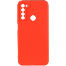 Чохол TPU GETMAN Liquid Silk Full Camera для Xiaomi Redmi Note 8T  Червоний / Red - 00000073805_5
