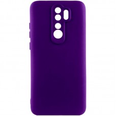 Чохол TPU GETMAN Liquid Silk Full Camera для Xiaomi Redmi Note 8 Pro  Фіолетовий / Ultra Violet - 00000073804_17