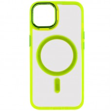 Чохол TPU Iris with MagSafe для Apple iPhone 12 Pro Max (6.7")  Жовтий - 00000064762_2