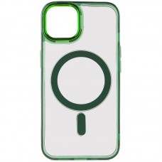 Чохол TPU Iris with MagSafe для Apple iPhone 12 Pro Max (6.7")  Зелений - 00000064762_3