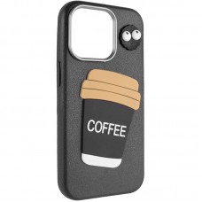 Чохол TPU Leather Toys для Apple iPhone 11 Pro (5.8")  Coffee / Black - 00000078570_2