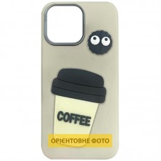 Чохол TPU Leather Toys для Apple iPhone 17 Pro (6.3")  Coffee / Sand - 00000082732_3