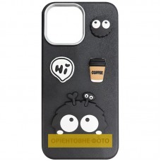 Чохол TPU Leather Toys для Apple iPhone 17 Pro (6.3")  Monster / Black - 00000082732_4