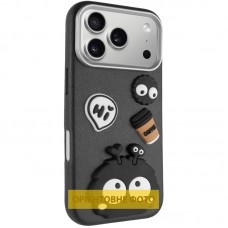Чохол TPU Leather Toys для Apple iPhone 17 Pro Max (6.9")  Monster / Black - 00000082733_4