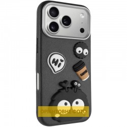 Чохол TPU Leather Toys для Apple iPhone 17 Pro Max (6.9")  Monster / Black - 00000082733_4