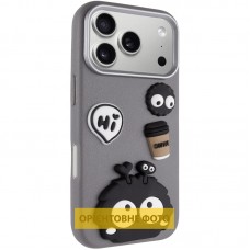 Чохол TPU Leather Toys для Apple iPhone 17 Pro Max (6.9")  Monster / Grey - 00000082733_5