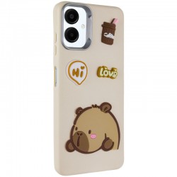 Чохол TPU Leather Toys для Samsung Galaxy A06  Capybara / Sand - 00000076379_2