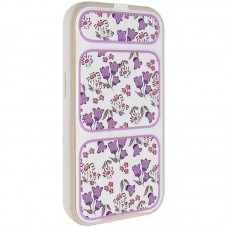 Чохол TPU Panel Stand для Apple iPhone 15 Pro Max (6.7")  Floral Breeze - 00000085576_3