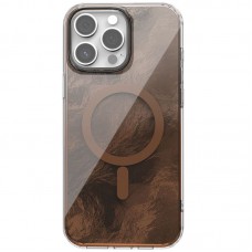Чохол TPU Shiny Mountain (MagFit) для Apple iPhone 13 Pro (6.1")  Chocolate - 00000077647_2