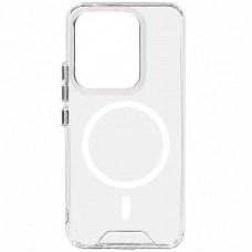 Чохол TPU Space Case with Magnetic Fit для Xiaomi Redmi Note 14 4G (Europe version)  Прозорий - 00000087344_1