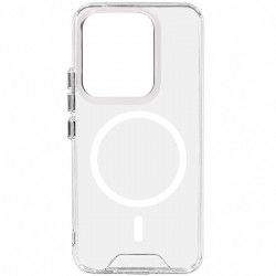 Чохол TPU Space Case with Magnetic Fit для Xiaomi Redmi Note 14 4G (Europe version)  Прозорий - 00000087344_1