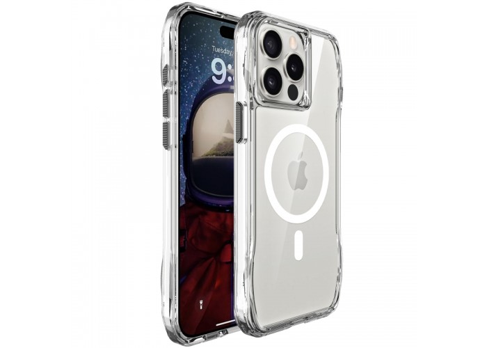 Чохол TPU Space Octagon with MagSafe для Apple iPhone 15 Pro Max (6.7