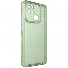 Чохол TPU Starfall Clear для Xiaomi Redmi 10C  Зелений - 00000064321_2