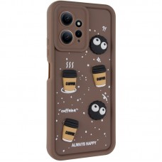 Чохол TPU Toys Case для Xiaomi Redmi Note 12 4G  Brown / Always Happy - 00000074048_2