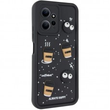 Чохол TPU Toys Case для Xiaomi Redmi Note 12 4G  Black / Always Happy - 00000074048_1