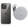 Чохол TPU Transparent with Straps для Apple iPhone 13 Pro Max (6.7