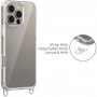 Чохол TPU Transparent with Straps для Apple iPhone 13 Pro Max (6.7