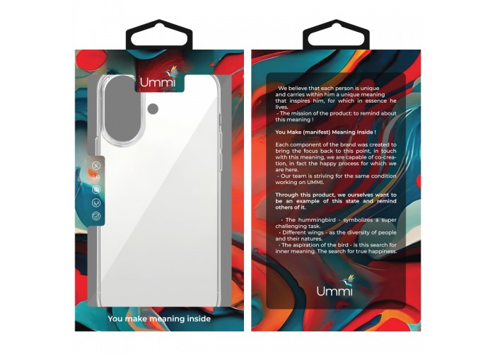 Чохол TPU Ummi transparent для Apple iPhone 17 (6.3