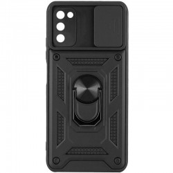 Чохол Ummi Camshield Serge Ring для Samsung Galaxy A03s  Чорний - 00000080748_7