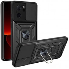 Чохол Ummi Camshield Serge Ring для Xiaomi 13T / 13T Pro  Чорний - 00000080777_7